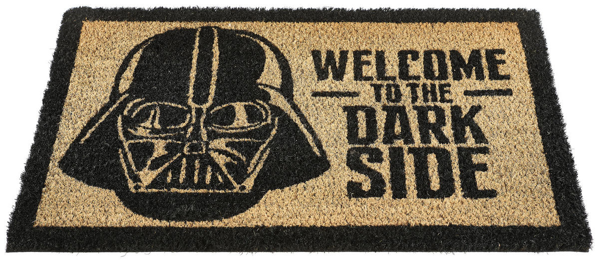 FUßMATTE   Braun, Schwarz  - Schwarz/Braun, Basics, Kunststoff/Textil (60/40/0,15cm) - Star Wars