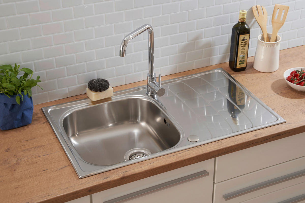 DISKHO 1720MIAMI86X50  - stålfärgad, Trend, metall (86/19/50cm) - Respekta