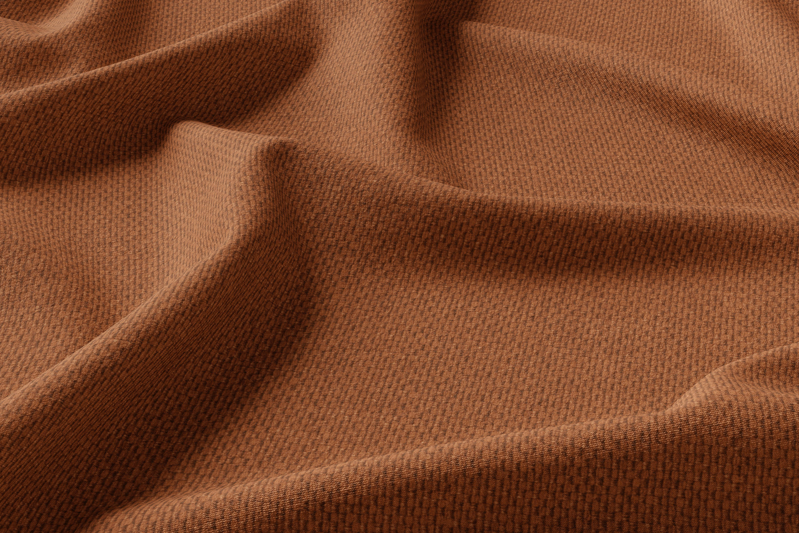 WÄRMESCHUTZVORHANG Verdunkelung  - Dunkelorange, Basics, Textil (140/245cm)