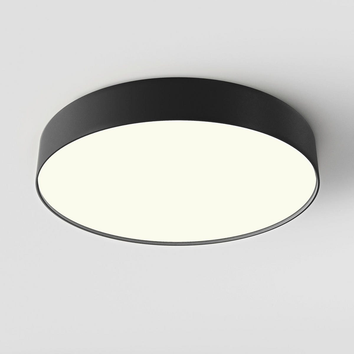 DECKENLEUCHTE  40/6 cm    - Schwarz, Modern, Metall (40/6cm) - MAYTONI
