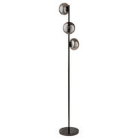 STEHLEUCHTE 25/164 cm  - Grau, Design, Glas/Metall (25/164cm) - Osram