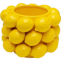 VASE  - Gelb, Design, Keramik (26/19/26cm) - Kare-Design