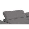 ECKSOFA Anthrazit Struktur  - Anthrazit/Schwarz, Design, Kunststoff/Textil (284/205cm) - Xora