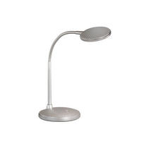 LED-SCHREIBTISCHLEUCHTE 22/14,5/36,5 cm   - Sandfarben/Silberfarben, KONVENTIONELL, Kunststoff/Metall (22/14,5/36,5cm) - Fischer & Honsel