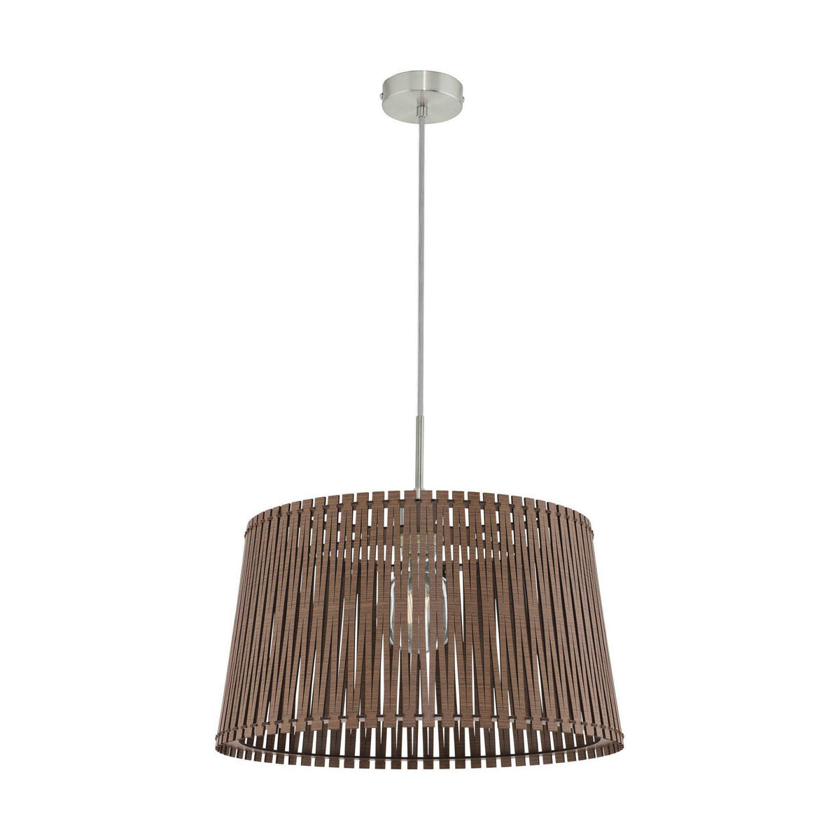 HÄNGLAMPA Sendero 45/130 cm  - brun, Natur, metall/trä (45/130cm) - Eglo