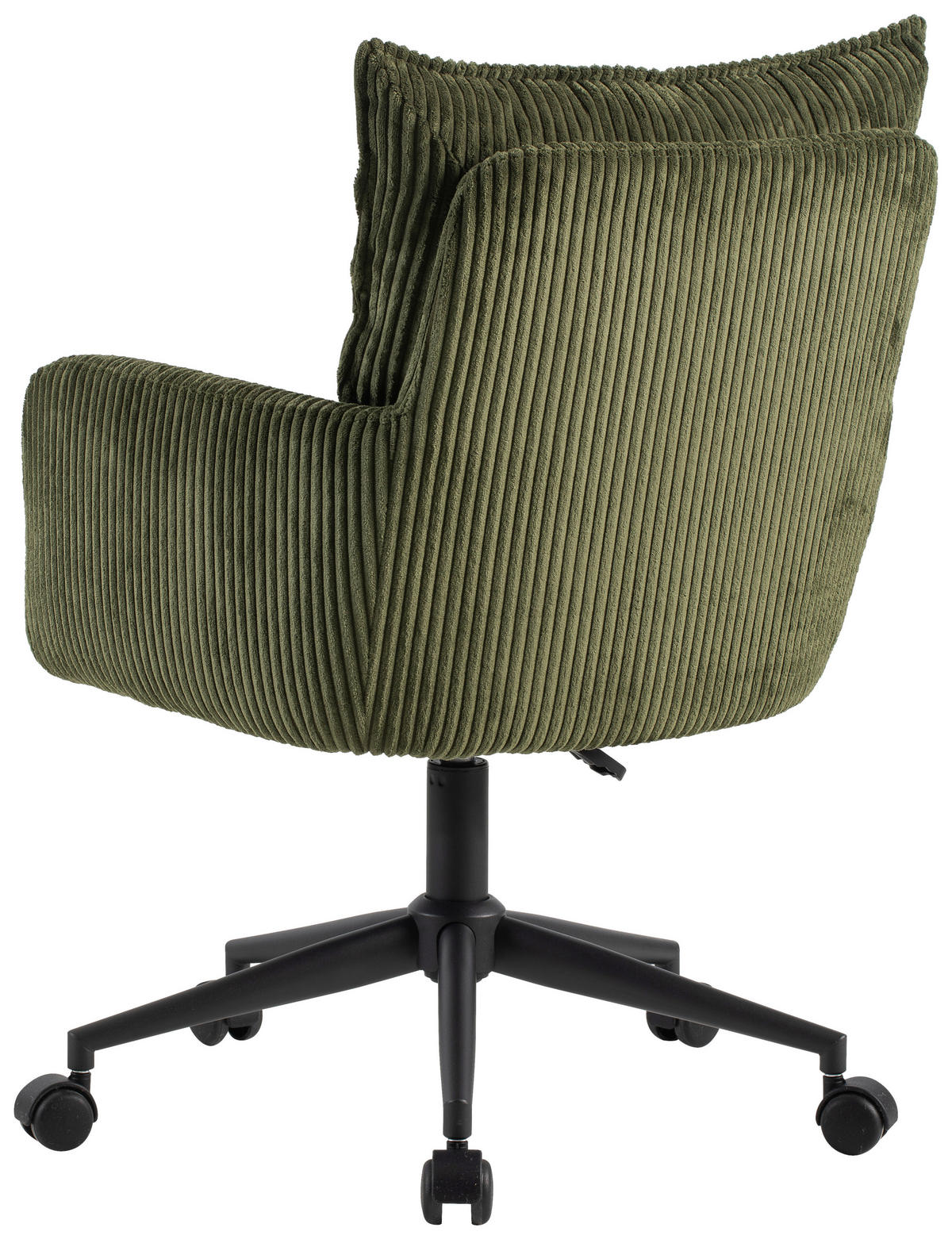 OTOČNÁ ŽIDLE, tkaná látka, zelená, černá - černá/zelená, Design, kov/textil (58/84,5/92/64cm) - Carryhome