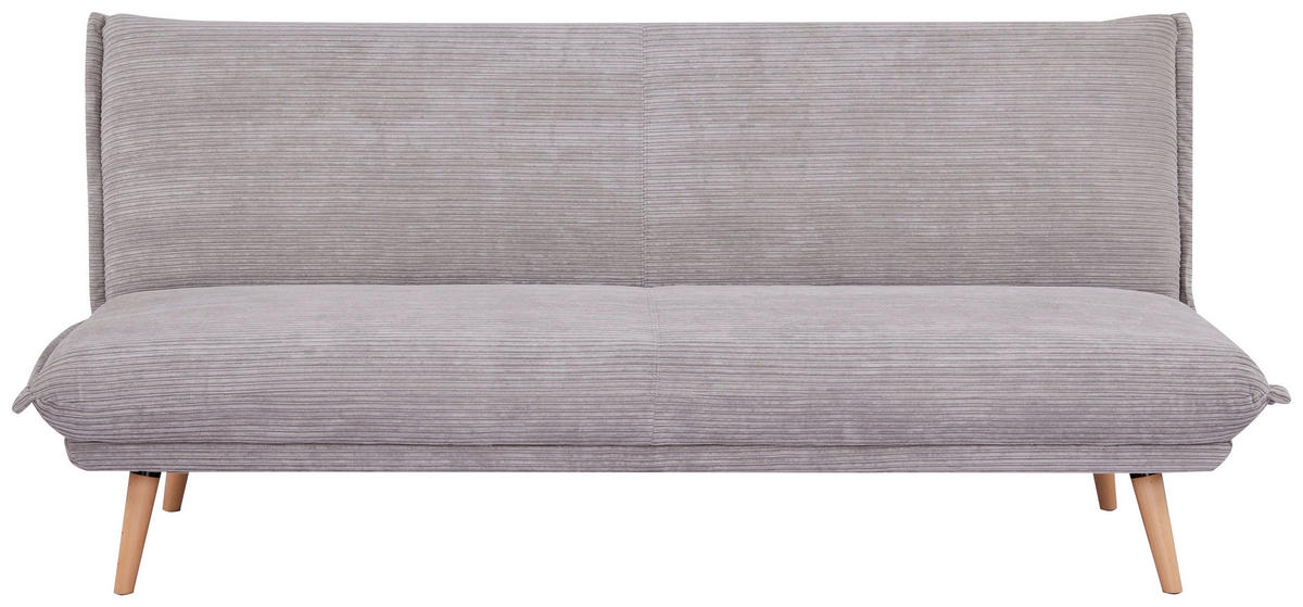 TROSJED NA RAZVLAČENJE tekstil  siva    - siva/prirodne boje, Design, tekstil/drvo (193/86/85cm) - Livetastic
