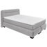 BOXSPRINGBETT 140/200 cm in Silberfarben, Hellgrau - Silberfarben/Hellgrau, Basics, Holzwerkstoff/Kunststoff (140/200cm) - Carryhome BOXSPRINGBETT 140/200 cm in Silberfarben, Hellgrau - Silberfarben/Hellgrau, Basics, Holzwerkstoff/Kunststoff (140/200cm) - Carryhome