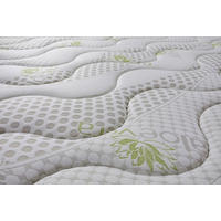 Saltea cu arcuri 140x200 cm  - alb, Basics, textil (140/200cm)