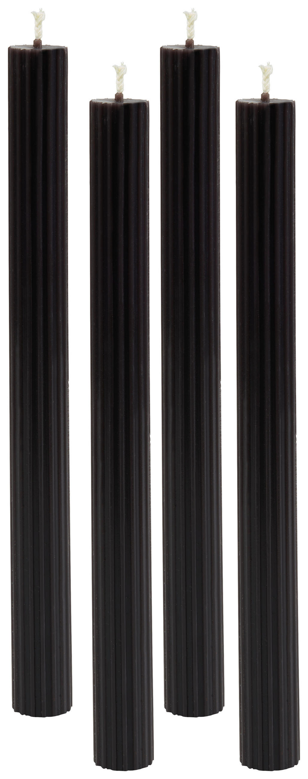 KRONLJUS SET 2,3/25 cm  - svart, Basics, paraffin/naturmaterial (2,3/25cm)