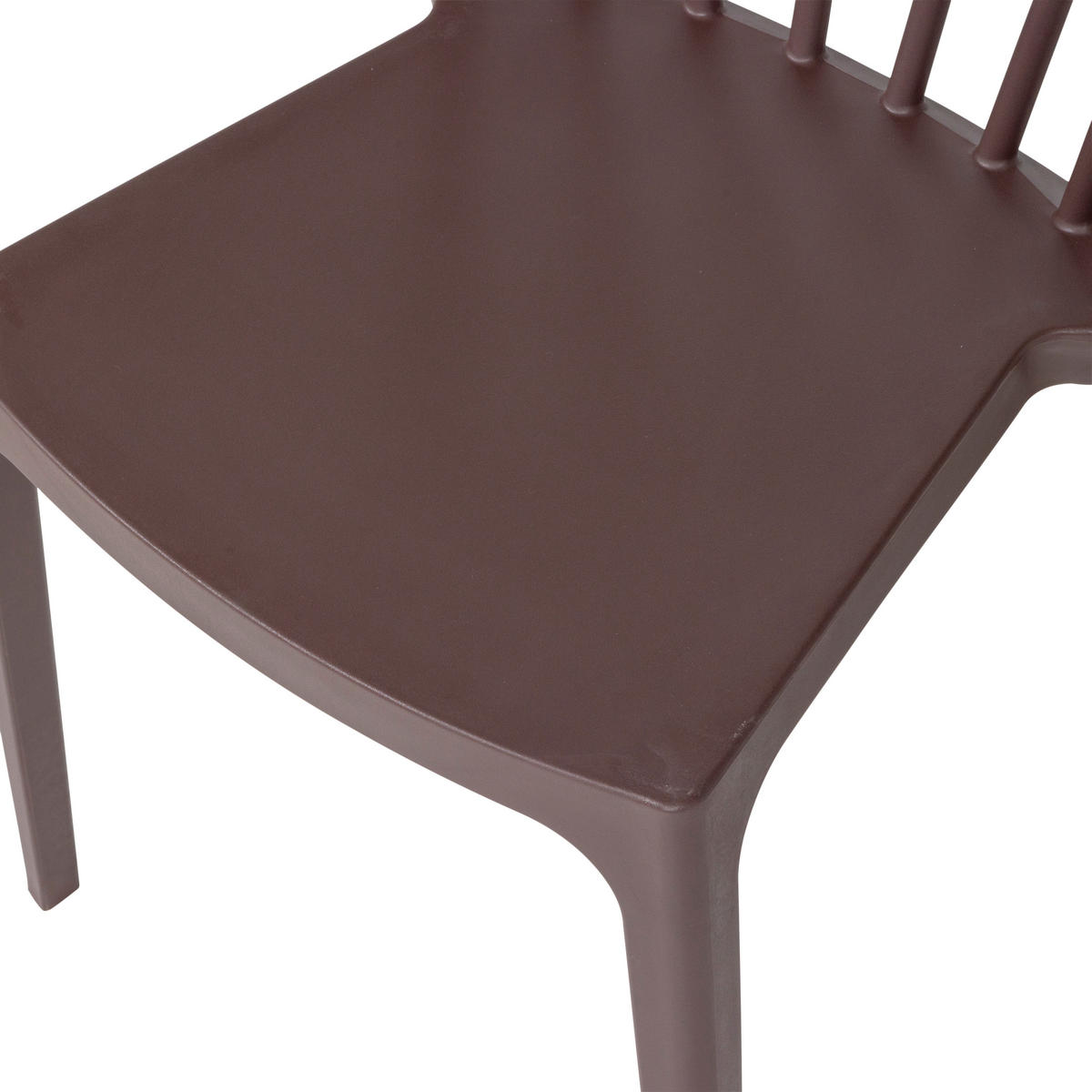GARTENSTUHL-SET Kunststoff Braun, Violett  - Violett/Braun, MODERN, Kunststoff (52/75/53cm) - Livetastic