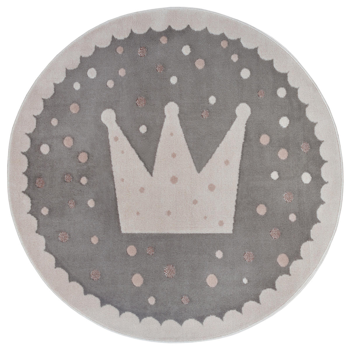 KINDERTEPPICH 100 cm Adventures  - Creme/Grau, Design, Kunststoff/Textil (100cm) - Hanse Home