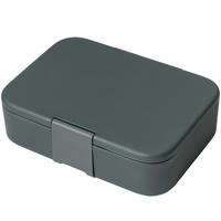 LUNCHBOX - Grau, Basics, Naturmaterialien/Kunststoff (21,6/16,4/5,7cm) - Homeware Profession.