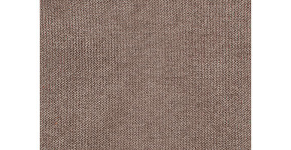 LIEGE in Webstoff Taupe  - Taupe/Chromfarben, KONVENTIONELL, Kunststoff/Textil (217/85/104cm) - Venda