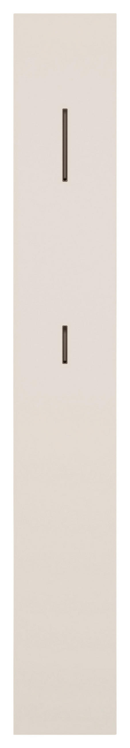 GARDEROBENPANEEL  in 25/174/2,2 cm  - Sandfarben/Grau, MODERN, Holzwerkstoff/Metall (25/174/2,2cm) - Carryhome