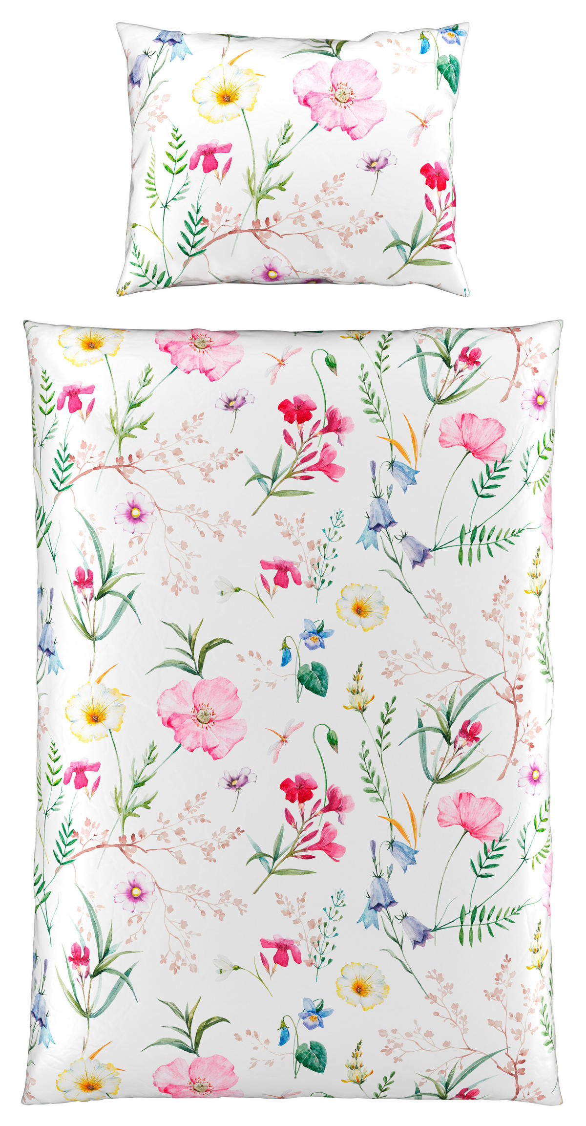 POSTELJINA LULU 140/200 cm saten višebojna  - višebojna, Konvencionalno, tekstil (140/200cm) - Esposa