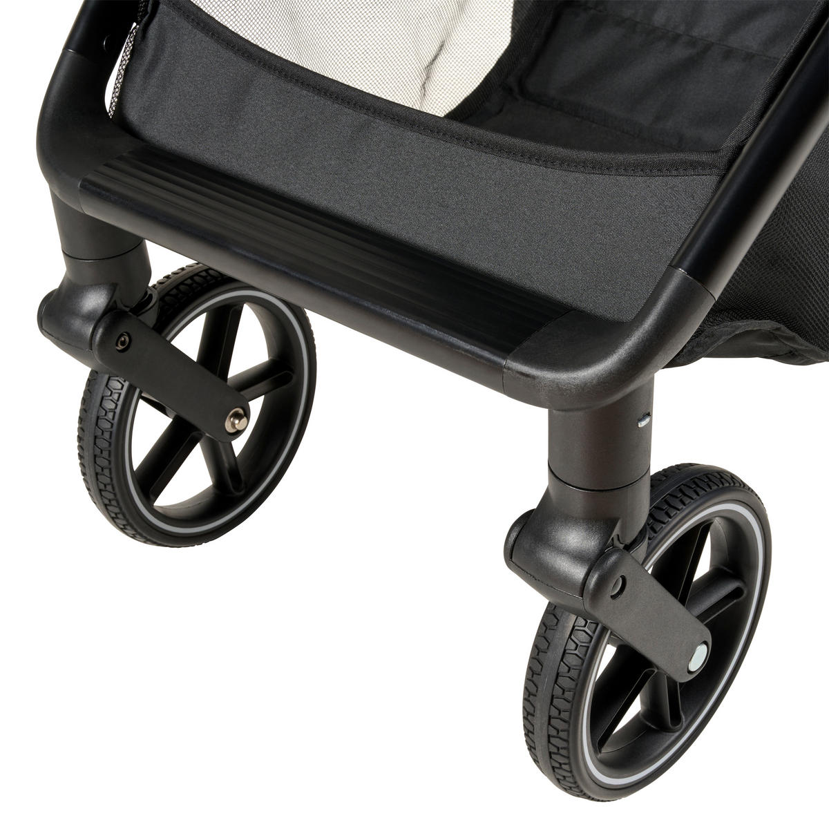 BUGGY  - Schwarz/Grün, Trend, Kunststoff/Textil (55/56/107cm) - Jimmylee