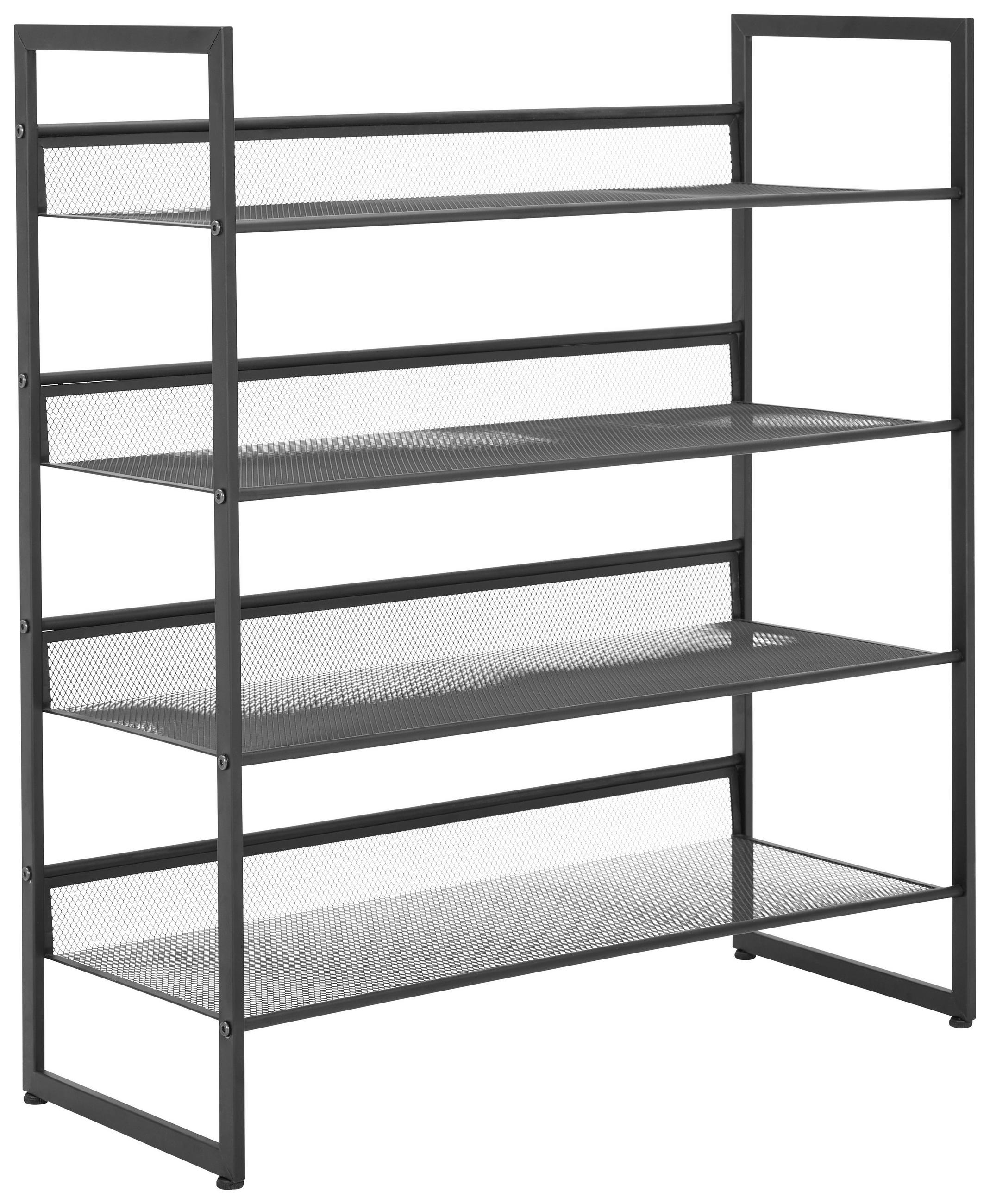SKOHYLLA 72/80/30 cm  - svart, Basics, metall (72/80/30cm) - Xora
