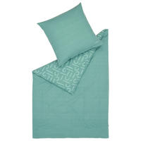 WENDEBETTWÄSCHE E-ScatterBig Renforcé 135/200 cm  - Jadegrün/Mintgrün, Basics, Textil (135/200cm) - Esprit