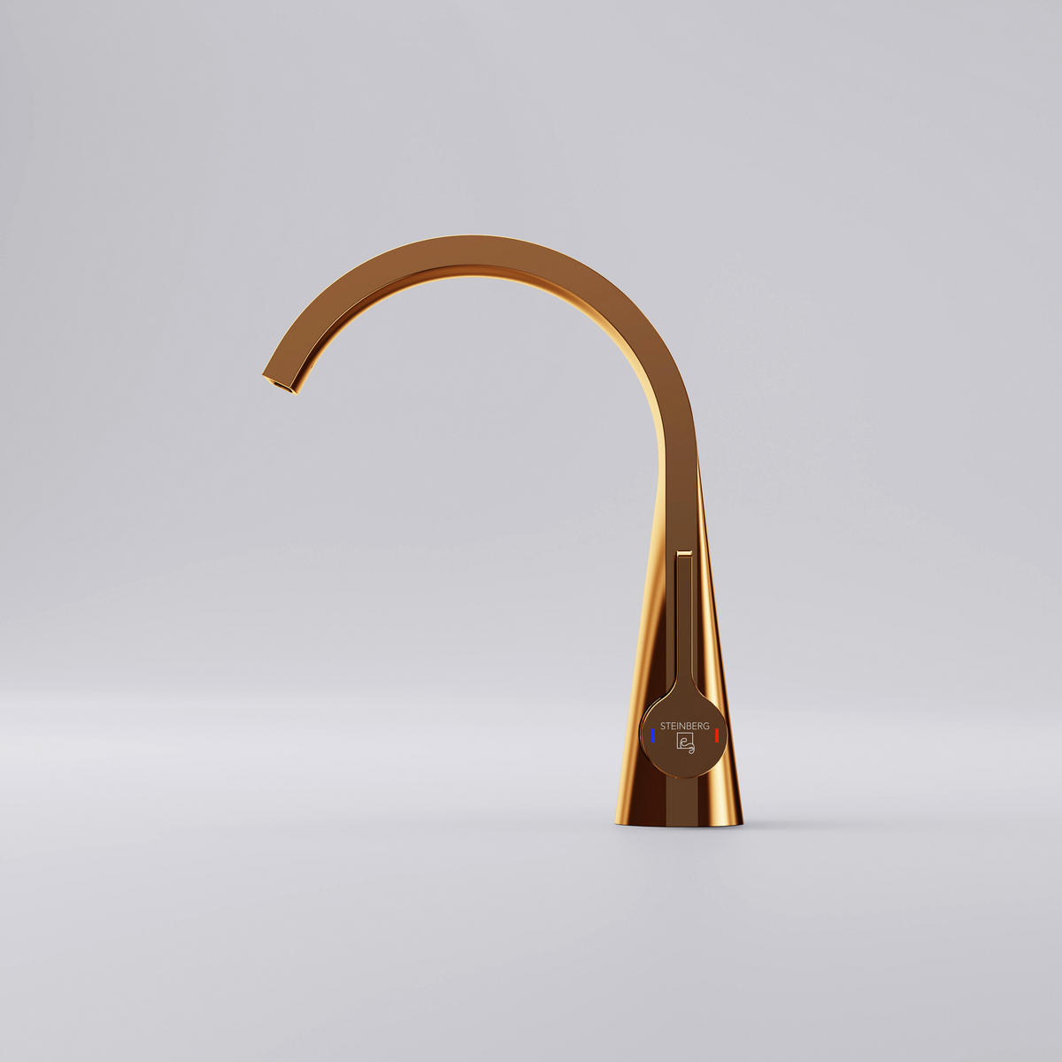 WASCHTISCHARMATUR 260 1010 RG  - Roségold, MODERN, Metall (5,8/22,6/18,6cm)