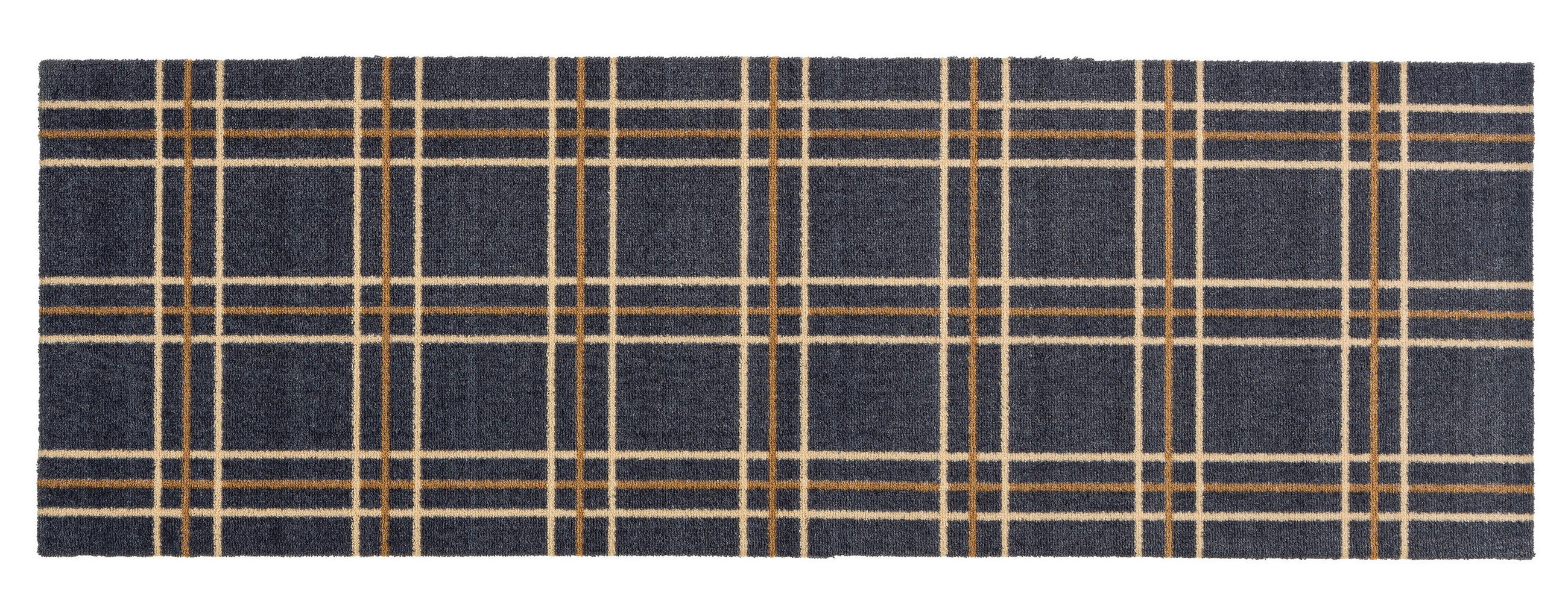 OTIRAČ 50/150 cm   siva, narančasta   - narančasta/siva, Basics, tekstil (50/150cm)