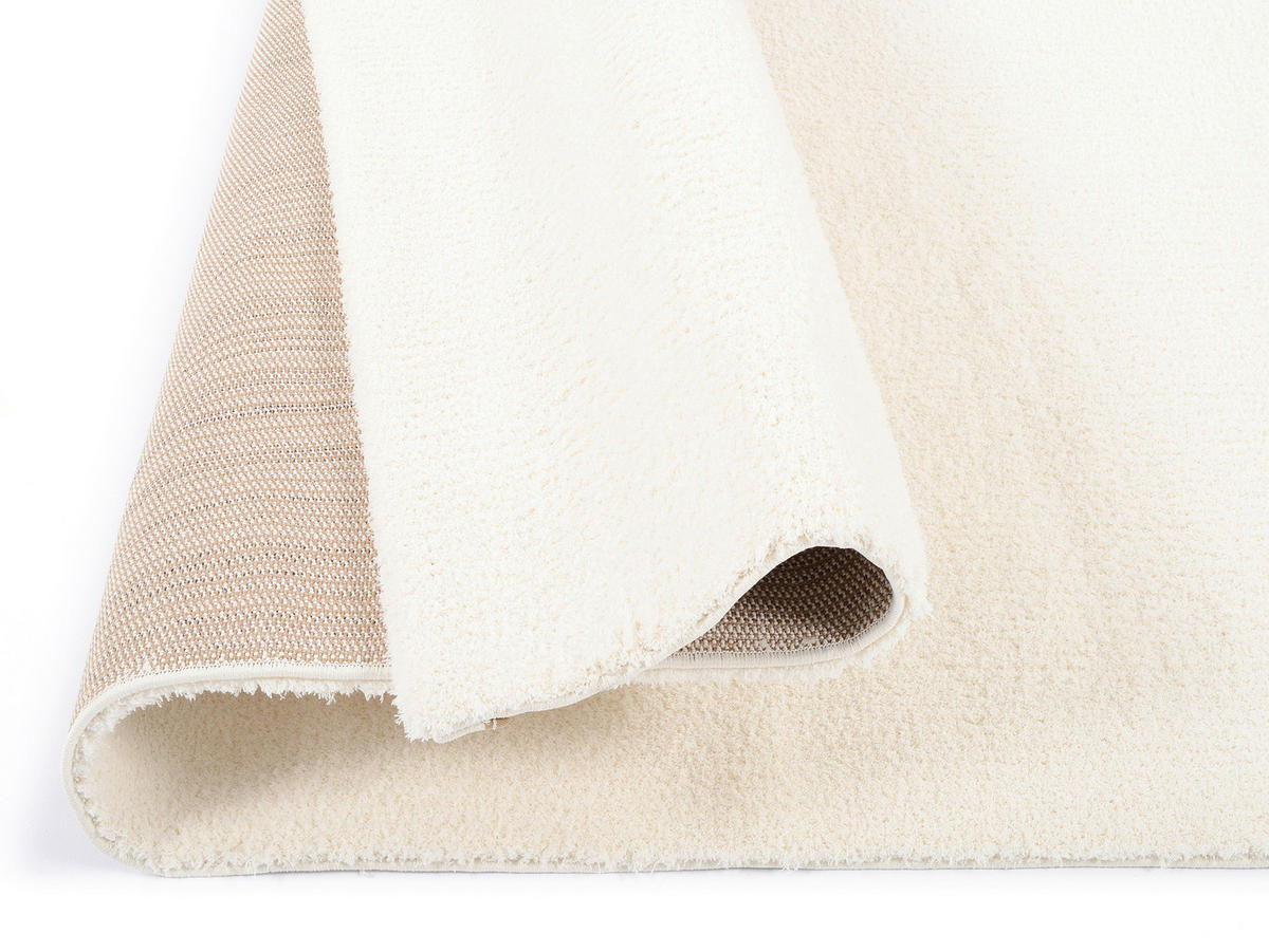 WEBTEPPICH 140/200 cm Sunshine Creme  - Creme, KONVENTIONELL, Textil (140/200cm) - Novel