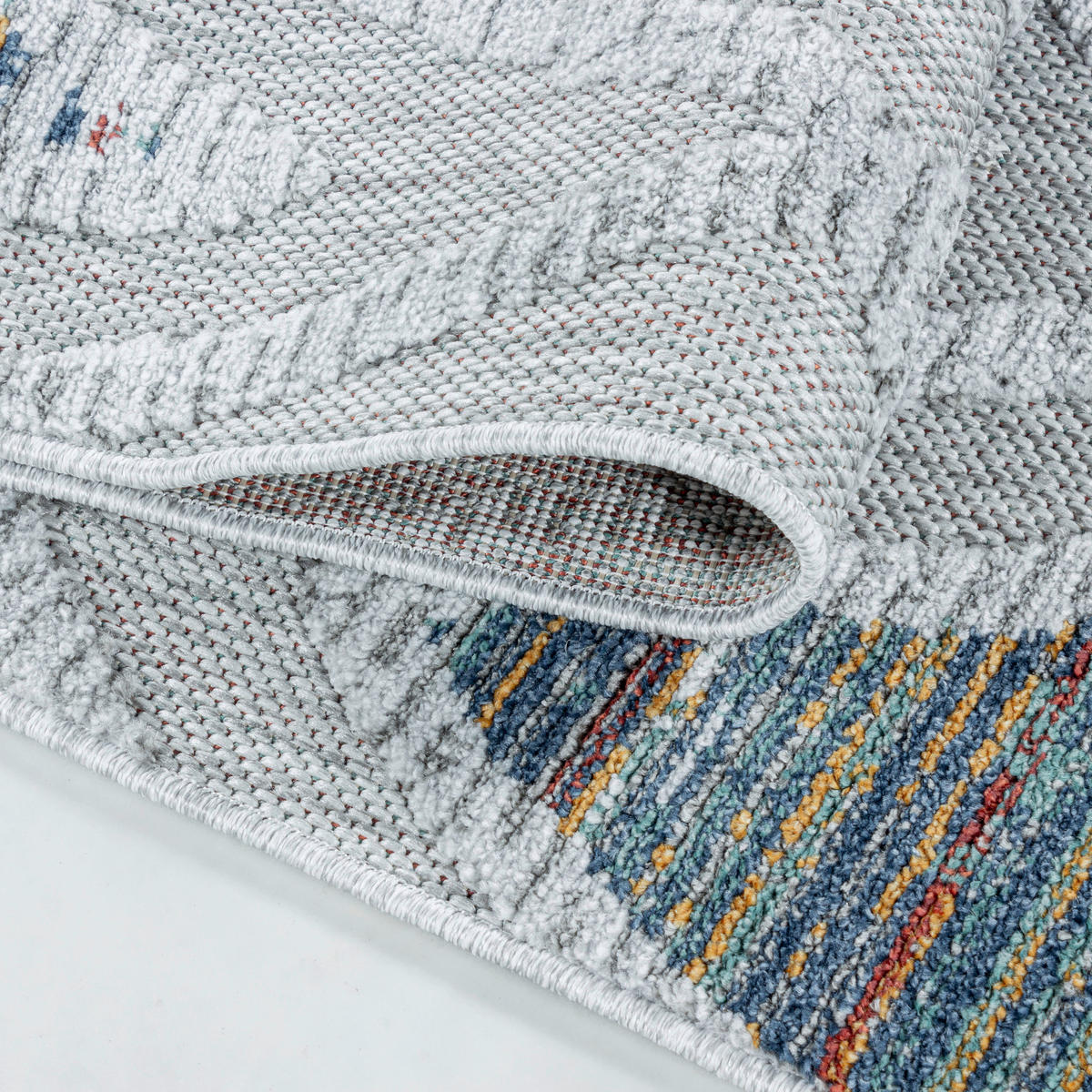 FLACHWEBETEPPICH 140/200 cm Multicolor  - Multicolor, Design, Textil (140/200cm) - Novel