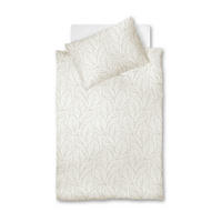 POSTELJNINA OPAL 200/200 cm damast krem barve  - krem barve, Konvencionalno, tekstil (200/200cm) - Fleuresse