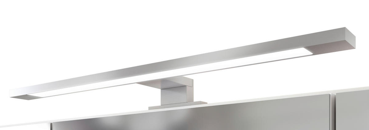 SPIEGELSCHRANK 60/64/20 cm  - Alufarben/Graphitfarben, Basics, Glas/Holzwerkstoff (60/64/20cm) - Held