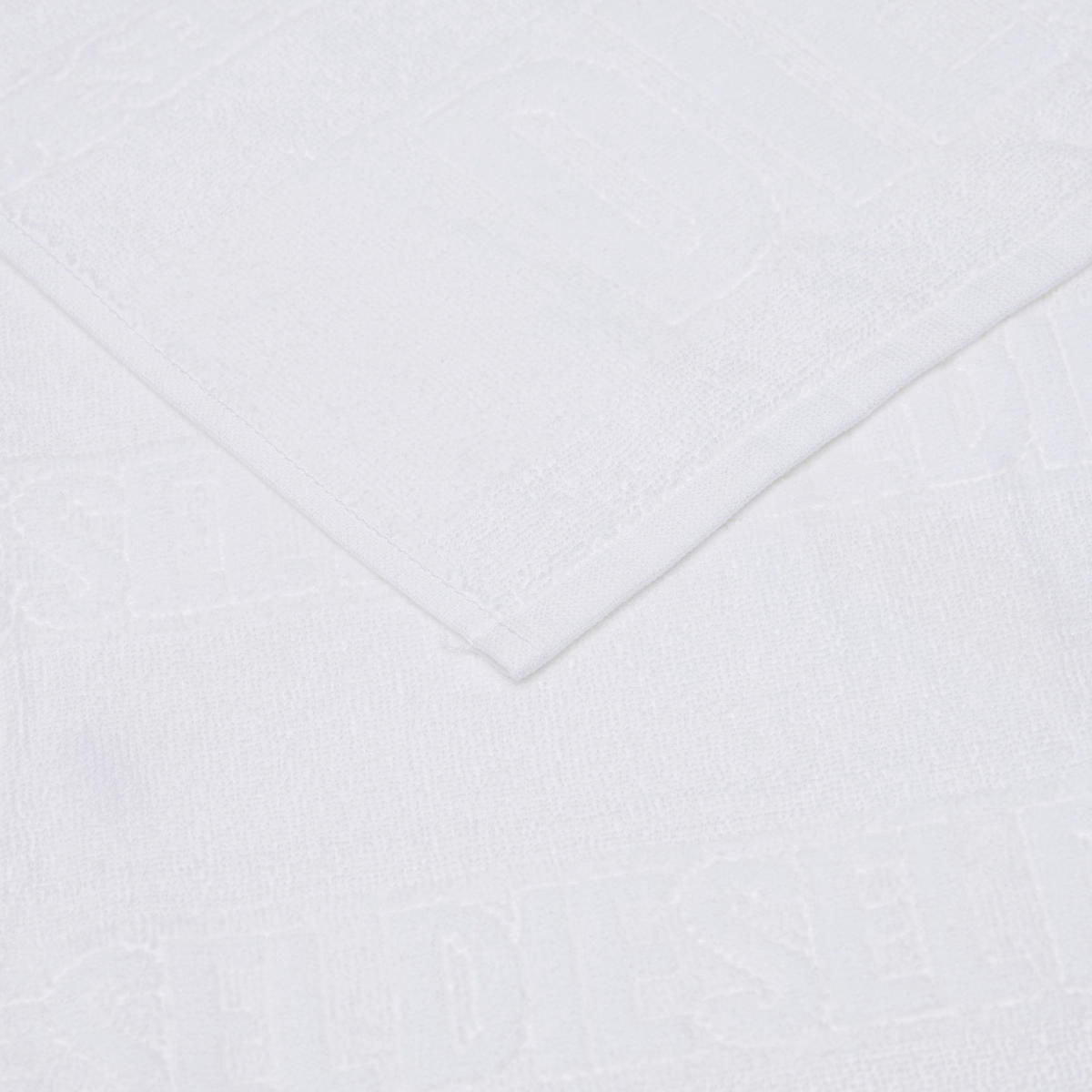 HANDTUCH RUNNING LOGO Weiß  - Weiß, Basics, Textil (60/100cm) - Diesel