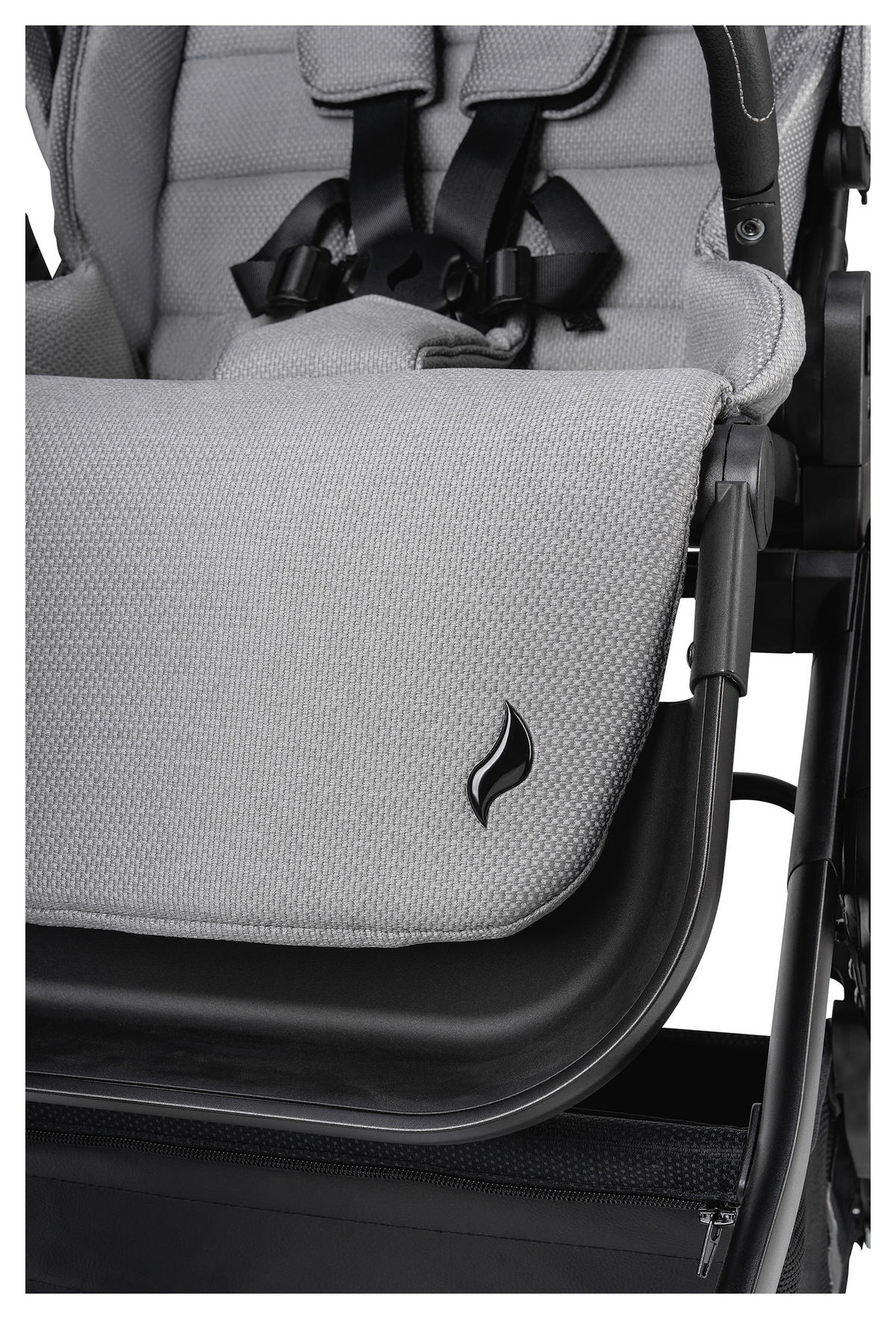 KOMBIKINDERWAGEN  Juntos  Rock  - Hellgrau, Basics (84/97,5/53,5cm) - Osann