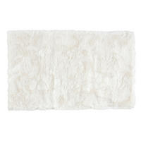 BADEMATTE Weiss 60/100 cm  - Weiss, Design, Kunststoff/Textil (60/100cm) - Esposa