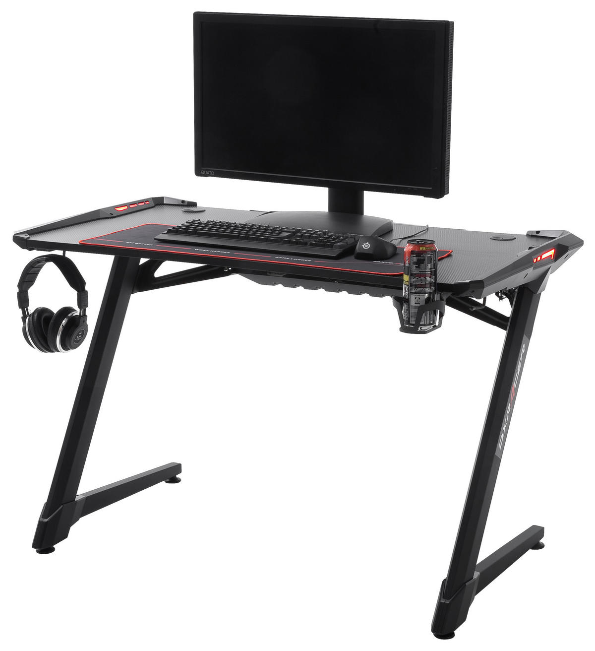 GEJMERSKI STO    - Dizajnerski, metal/pločasti materijal (120/64/75cm) - Dxracer