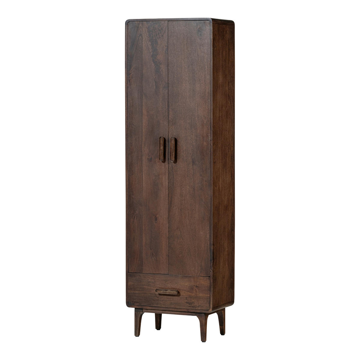 MEHRZWECKSCHRANK 60/200/35 cm  in Dunkelbraun  - Dunkelbraun, Design, Holz (60/200/35cm) - Livetastic