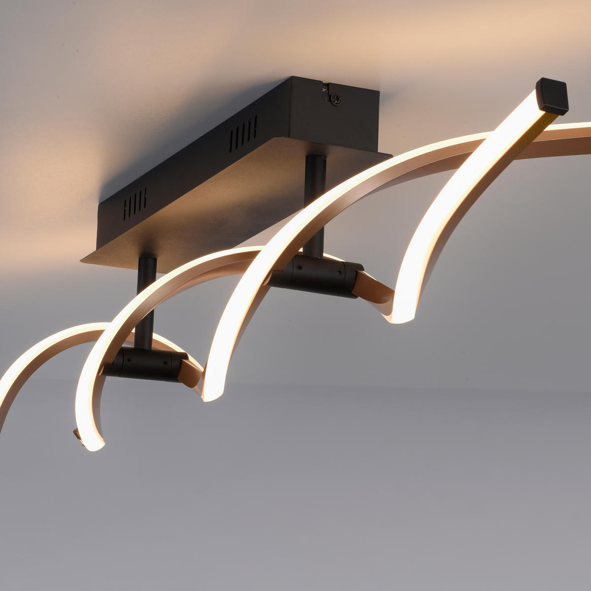 LED-DECKENLEUCHTE Polina 106/12/17 cm   - Design, Metall (106/12/17cm) - Paul Neuhaus