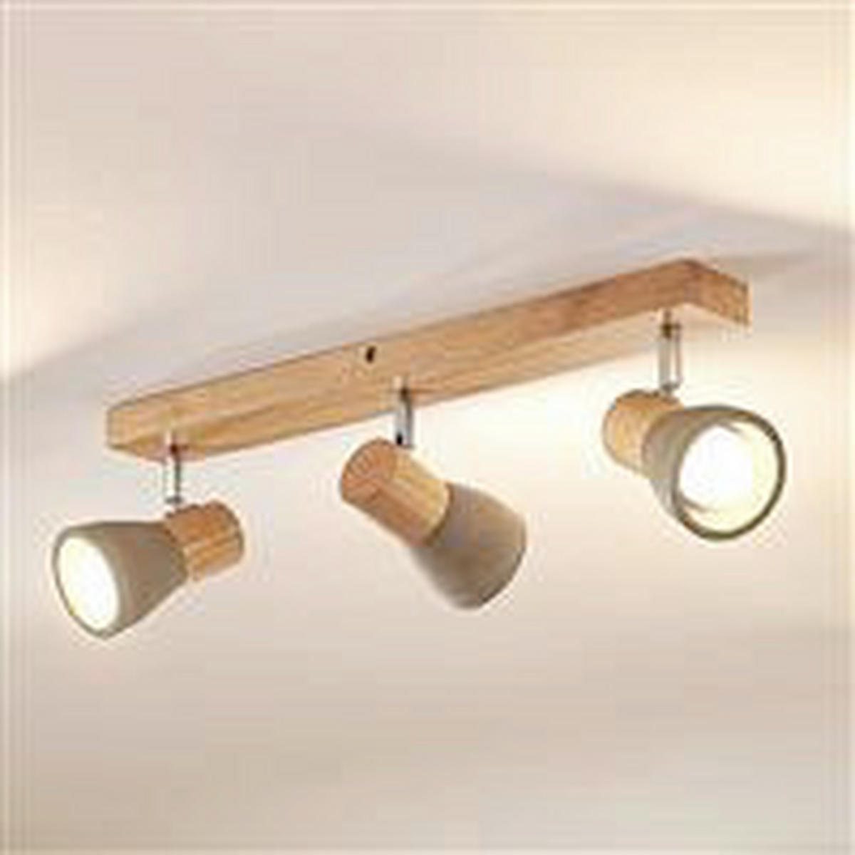 STRAHLER Alina 57/7,2/12,3 cm  - Eschefarben/Grau, Natur, Holz/Stein (57/7,2/12,3cm) - Novel