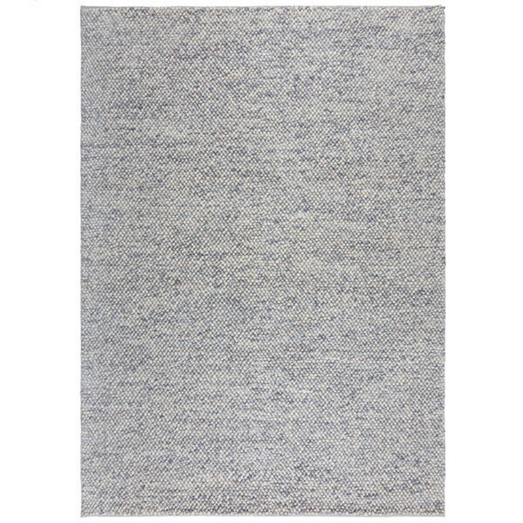 Flair Rugs RUČNE TKANÝ KOBEREC, 160/230 cm modrá, krémová