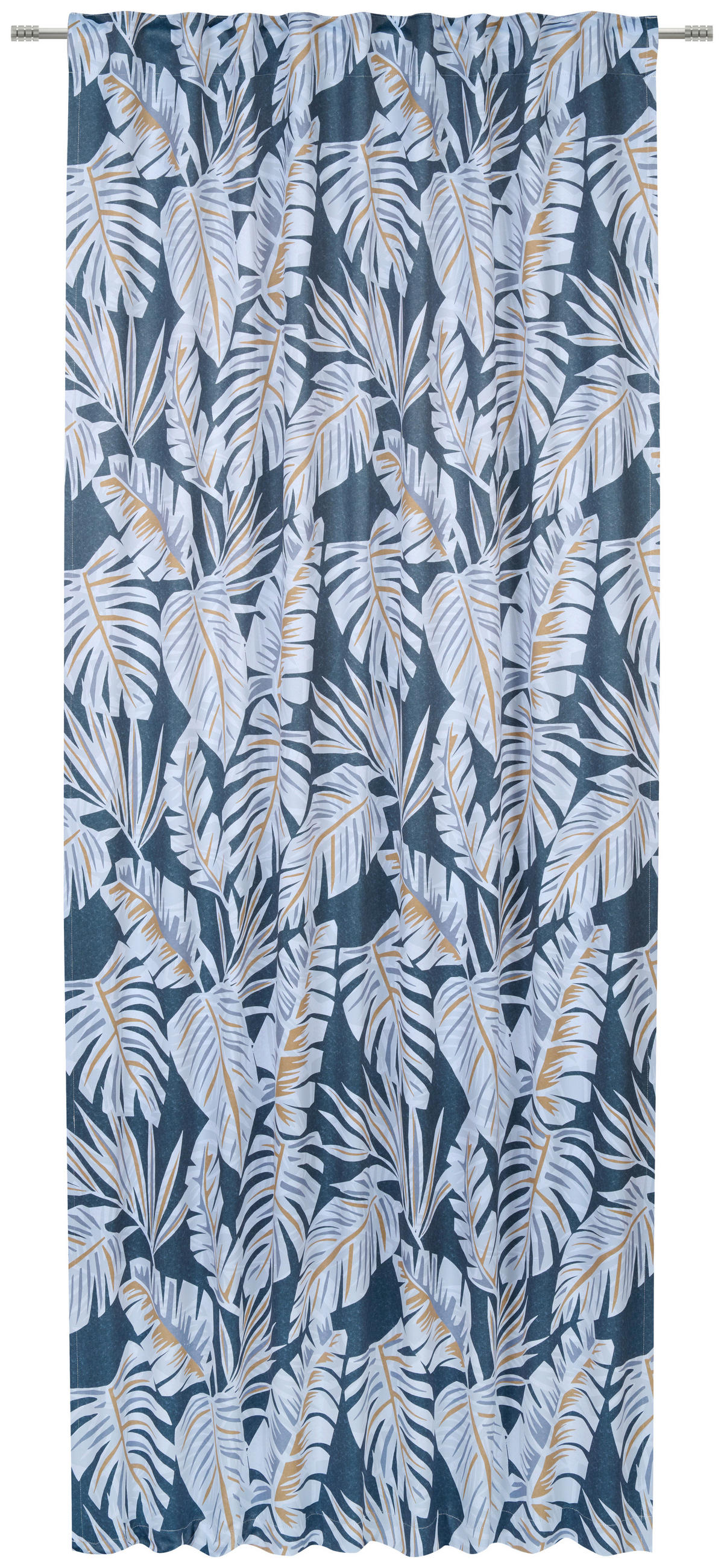 GARDINLÄNGD ej transparent  - grå, Klassisk, textil (135/245cm) - Esposa