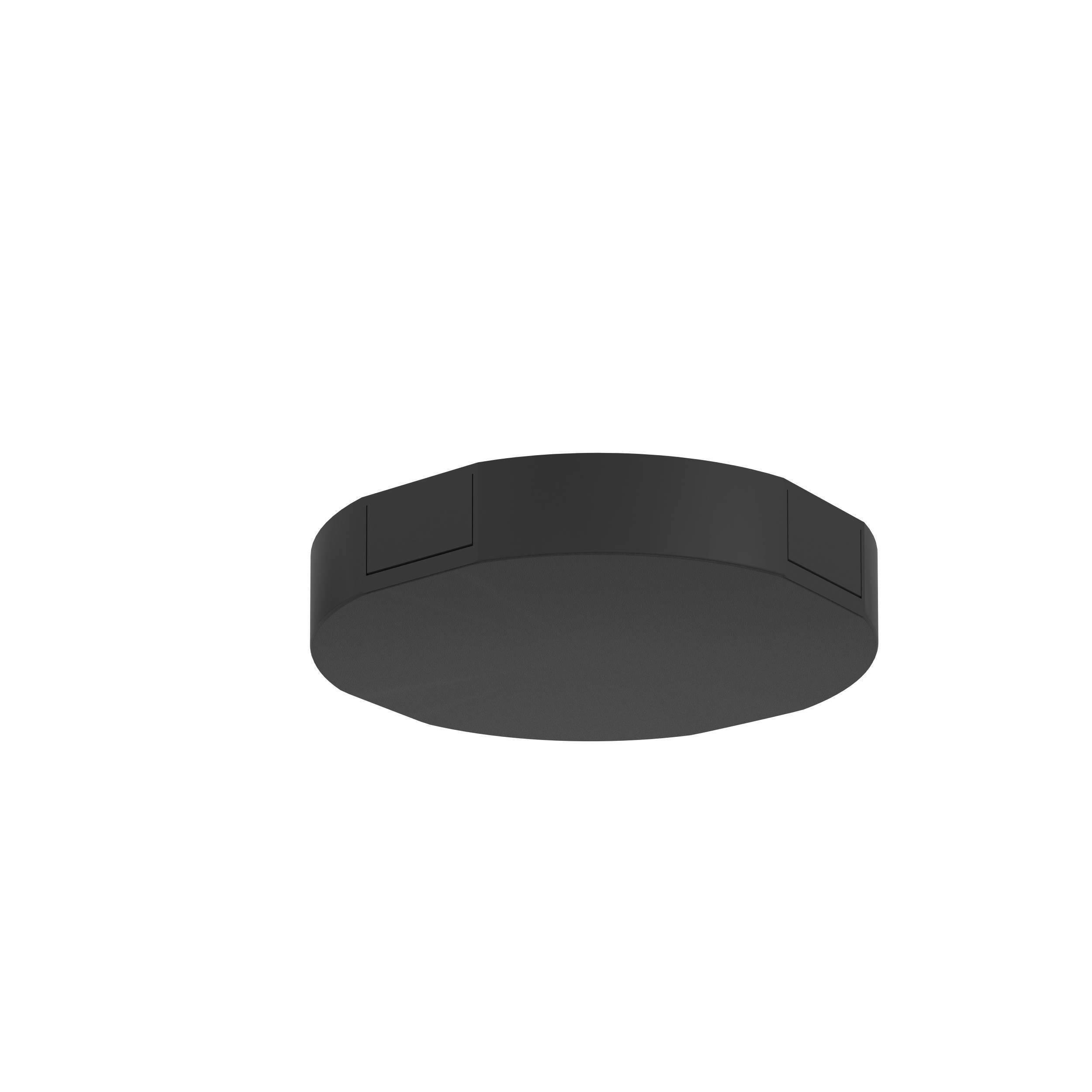 SCHIENENSYSTEM-EINSPEISER - Schwarz, Basics, Kunststoff (12/2cm) - Eglo