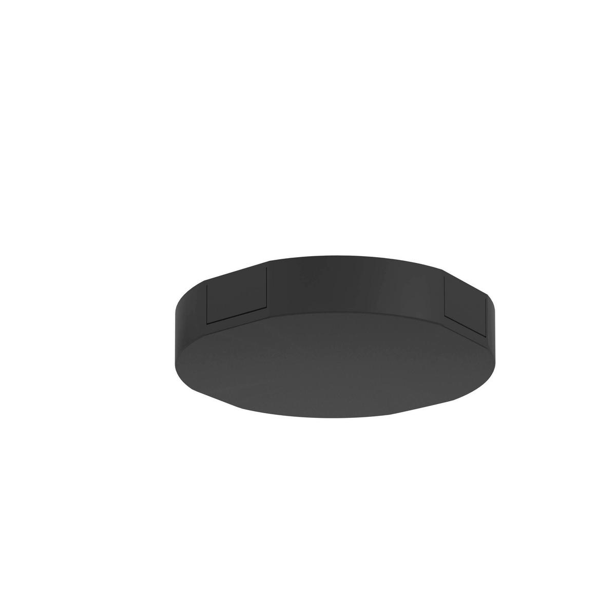 SCHIENENSYSTEM-EINSPEISER - Schwarz, Basics, Kunststoff (12/2cm) - Eglo