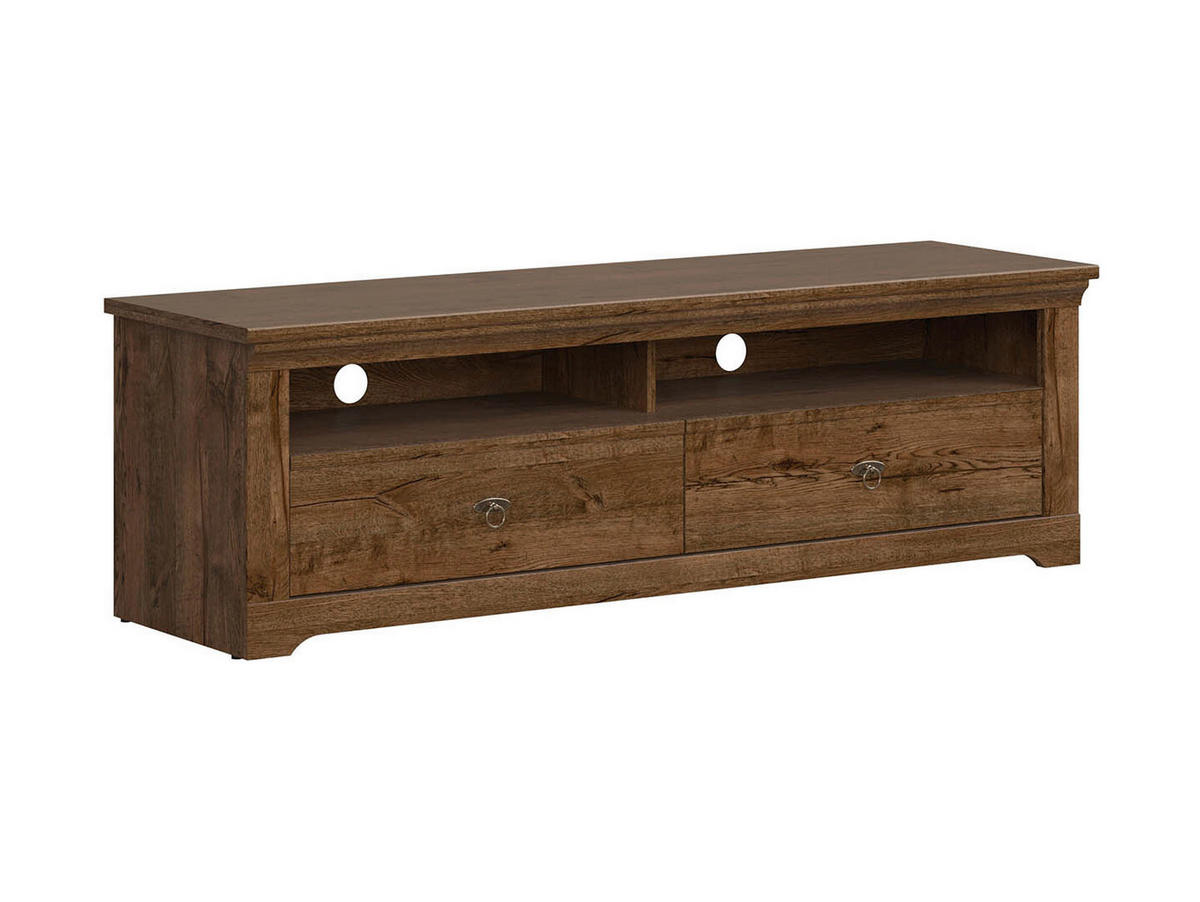 STOJAN NA TV, farba duba, 153/48/44,50 cm - farba duba/strieborná, Design, kov/kompozitné drevo (153/48/44,50cm) - Cantus