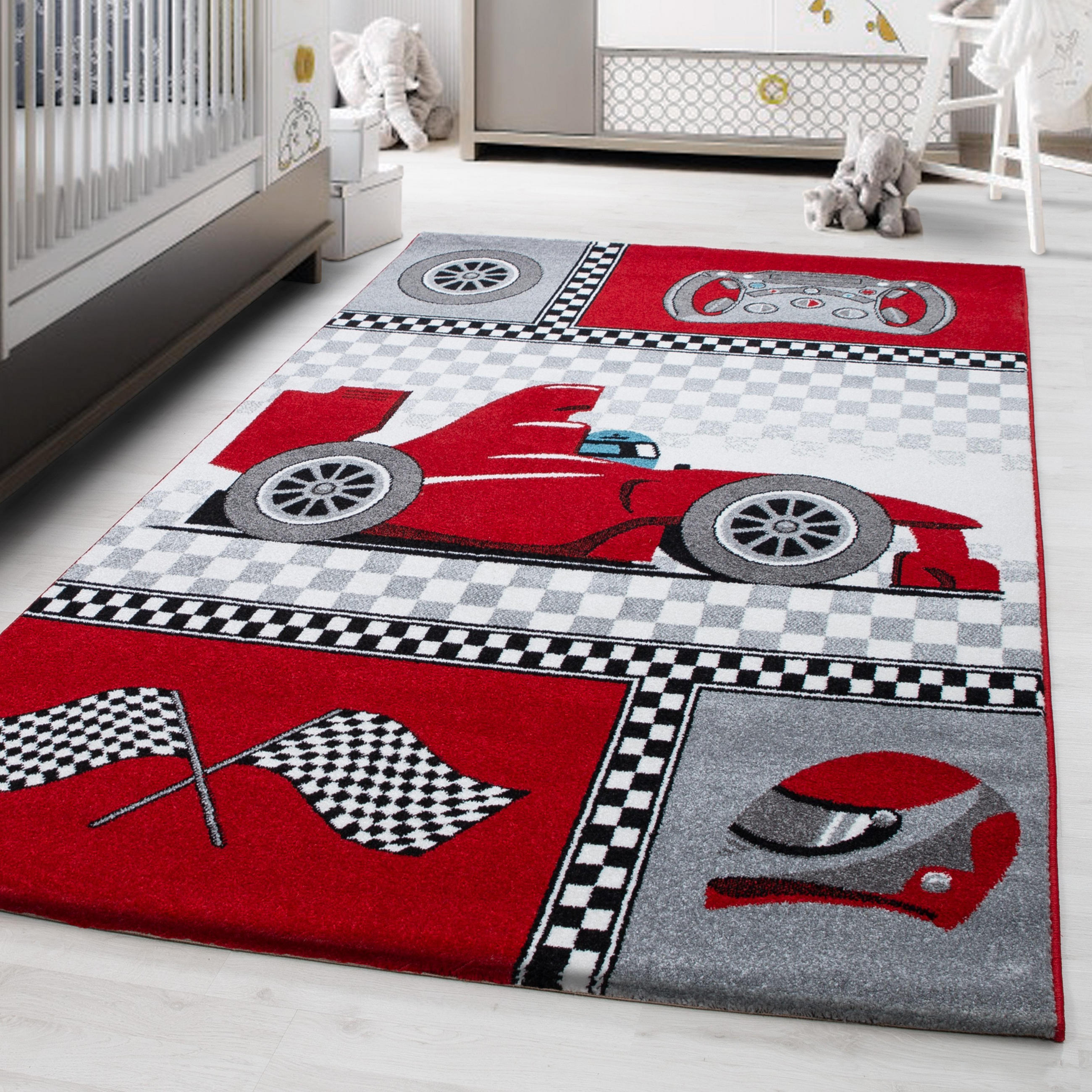DĚTSKÝ KOBEREC, 120/170 cm, červená - červená, Trend, textil (120/170cm) - Ben'n'jen