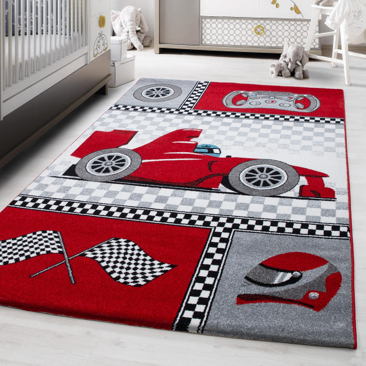 DĚTSKÝ KOBEREC, 80/150 cm, červená - červená, Trend, textil (80/150cm) - Ben'n'jen