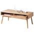 COUCHTISCH Eiche massiv rechteckig Eichefarben - Eichefarben, Design, Holz (110/60/45cm) - Carryhome COUCHTISCH Eiche massiv rechteckig Eichefarben - Eichefarben, Design, Holz (110/60/45cm) - Carryhome