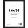 BILDERRAHMEN - Schwarz, Basics, Glas/Holz (25,7/19,7/1,2cm)