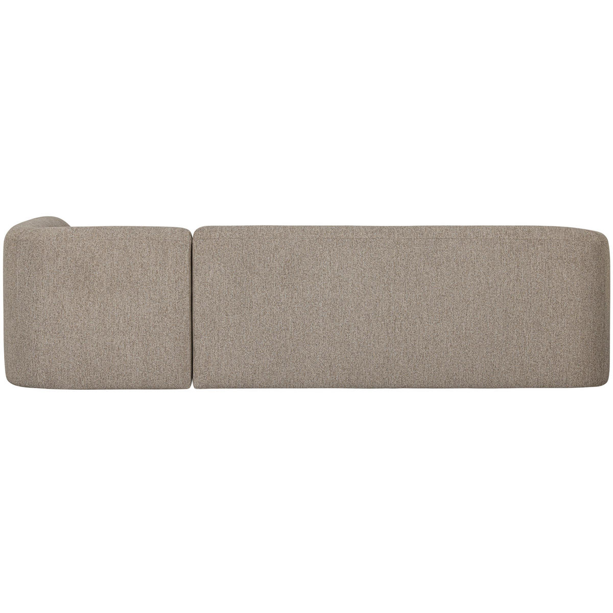 ECKSOFA Sloping Naturfarben Chenille  - Naturfarben, Design, Textil (274/225cm) - Livetastic