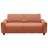 SCHLAFSOFA in Textil Rostfarben  - Rostfarben/Schwarz, Design, Kunststoff/Textil (203/69-82/99cm) - Welnova