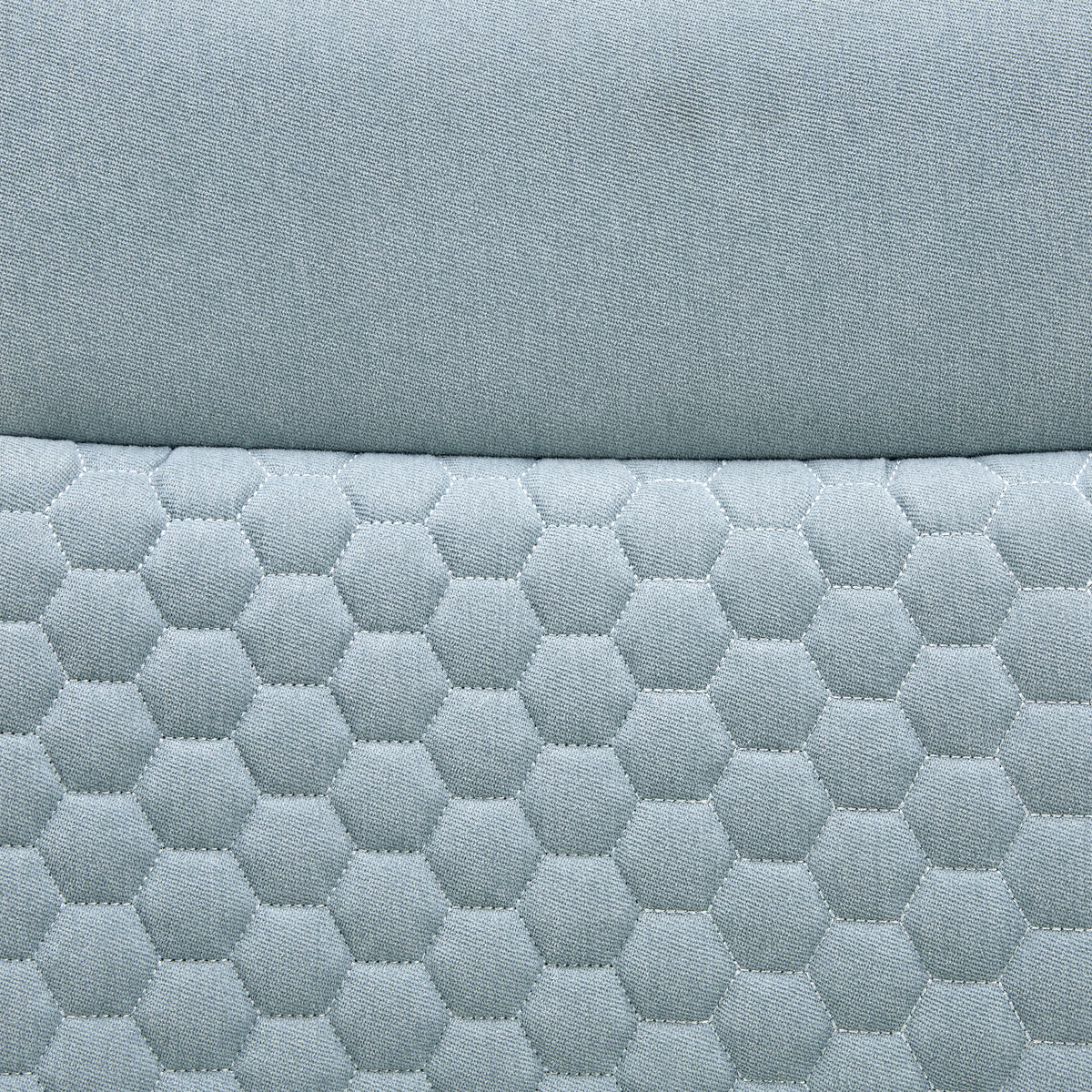 STOLIČKA S PRUŽNÝM PODNOŽÍM, mikrovlákno, svetlozelená - svetlomodrá/farba ušľachtilej ocele, Design, kov/textil (47/92/59cm) - Xora