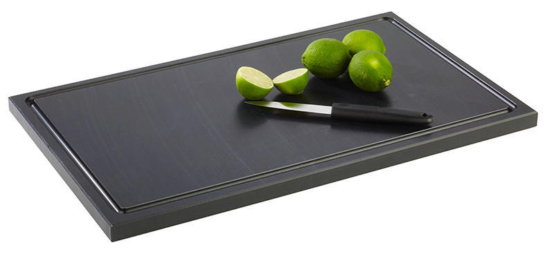 SCHNEIDEBRETT Kunststoff BAR  - Schwarz, Basics, Kunststoff (50/30/2cm)