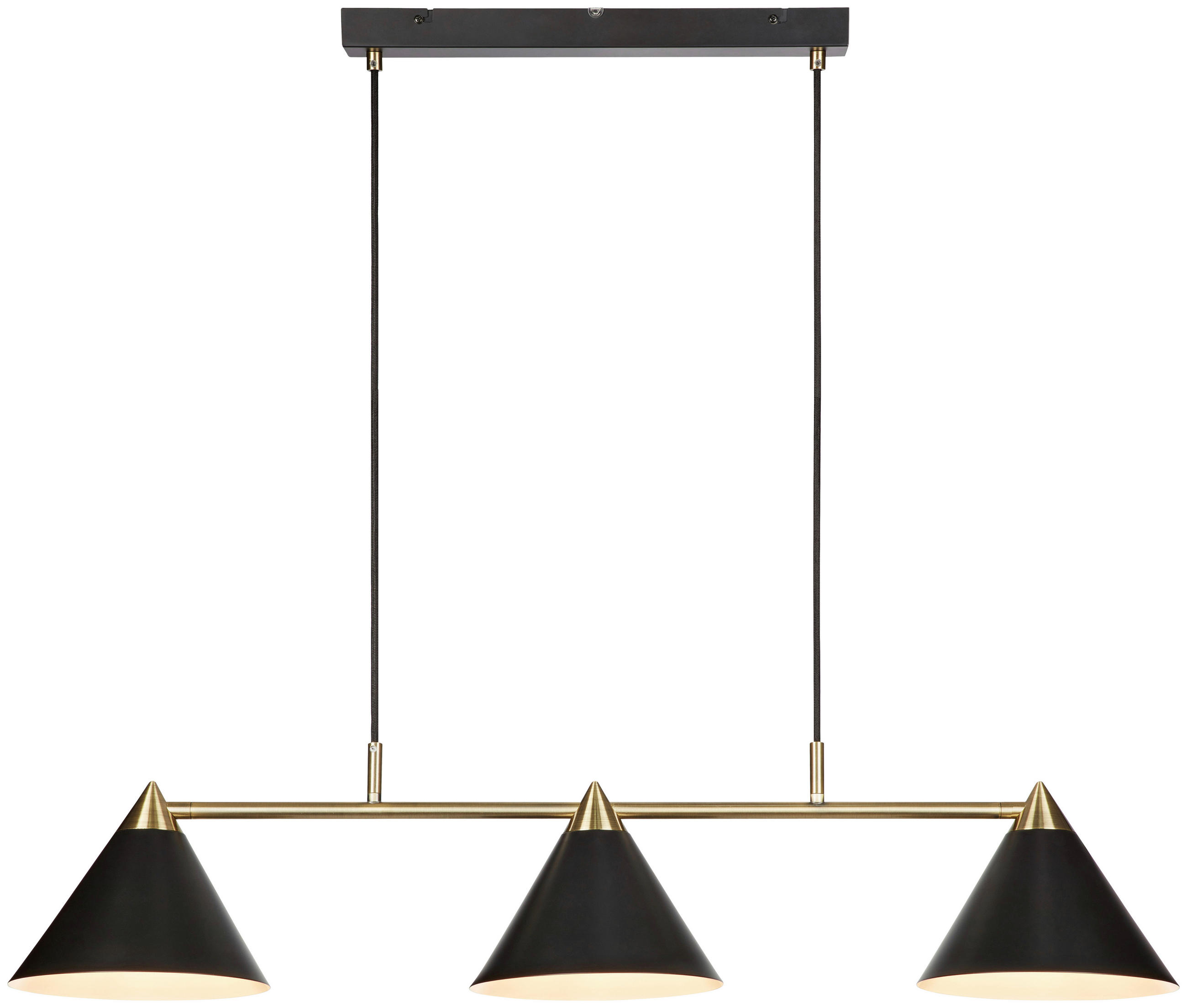 HÄNGELEUCHTE Klint 98.5/21/21 cm   - Schwarz, Basics, Metall (98.5/21/21cm) - Markslöjd